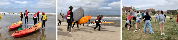 Banner Behind the Dunes